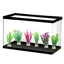 Load image into Gallery viewer, Kapoor pets Aquarium Artificial/Plastic Plant 6 in 1 for Decoration - 9 cm Height ( 4 INCH Plant SMAL) L
